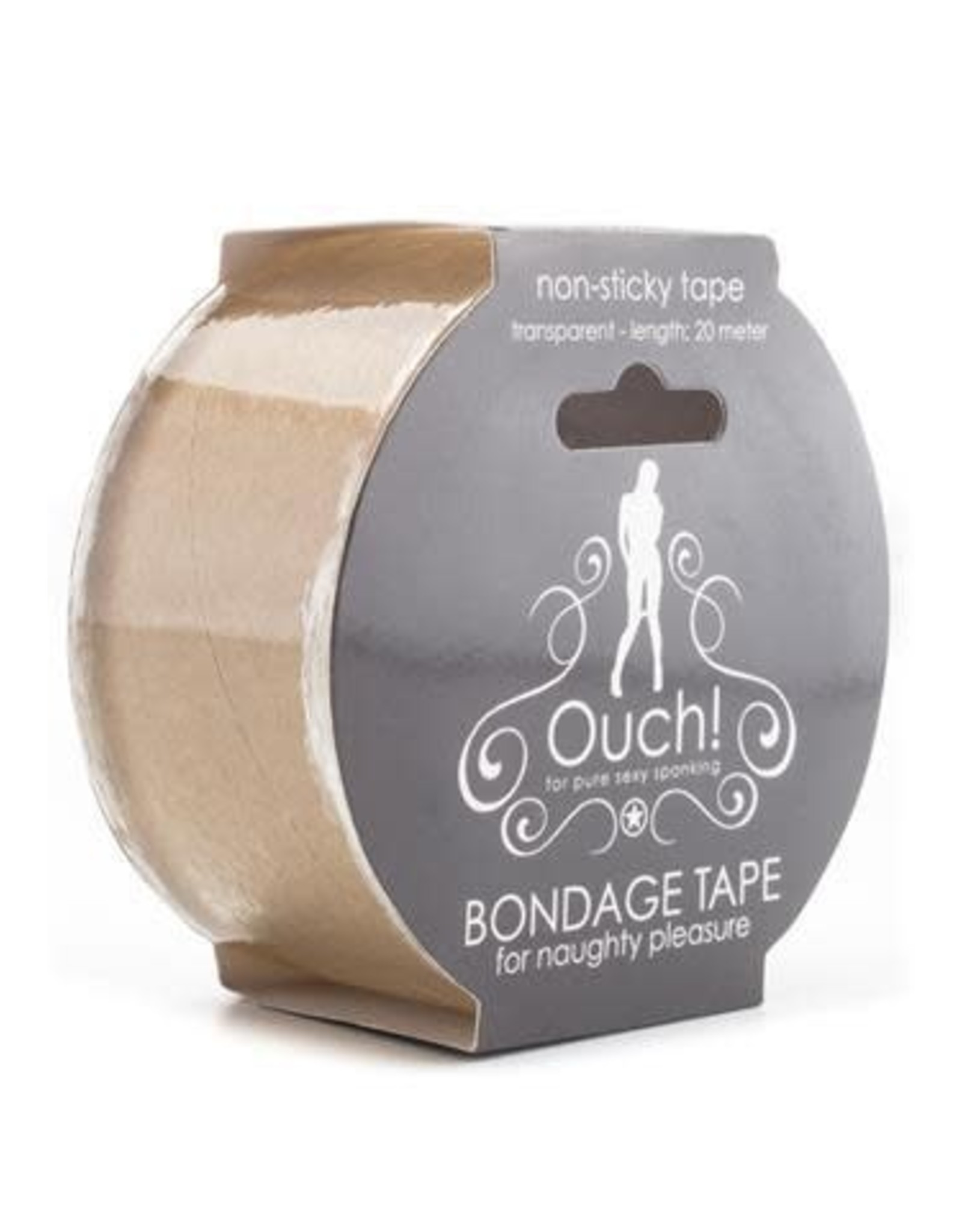 Ouch! Bondage Tape in Clear