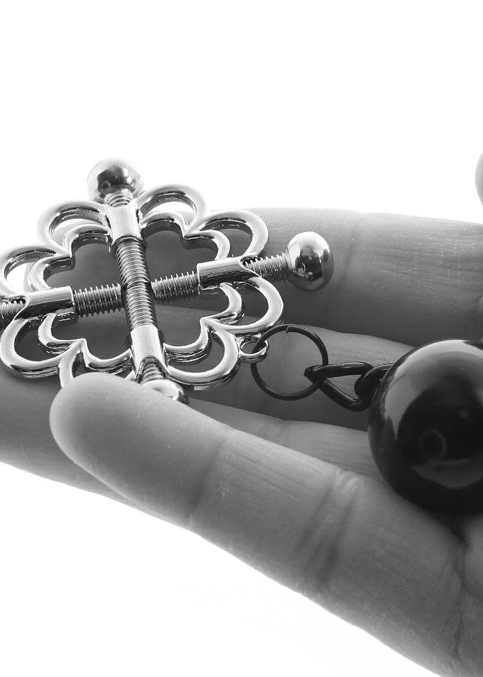 Calexotics Nipple Grips - 4-Point Weighted Nipple Press