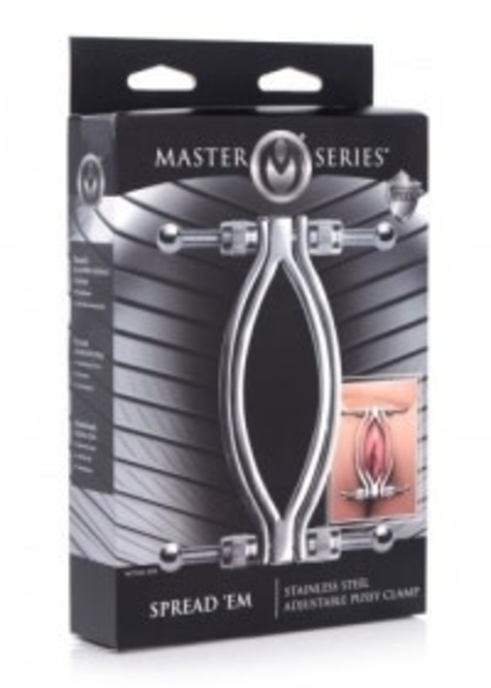 Master Series - Stainless Steel Adjustable Pussy Clamp