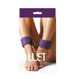 NS Novelties Lust - Bondage Ankle Cuffs - Purple