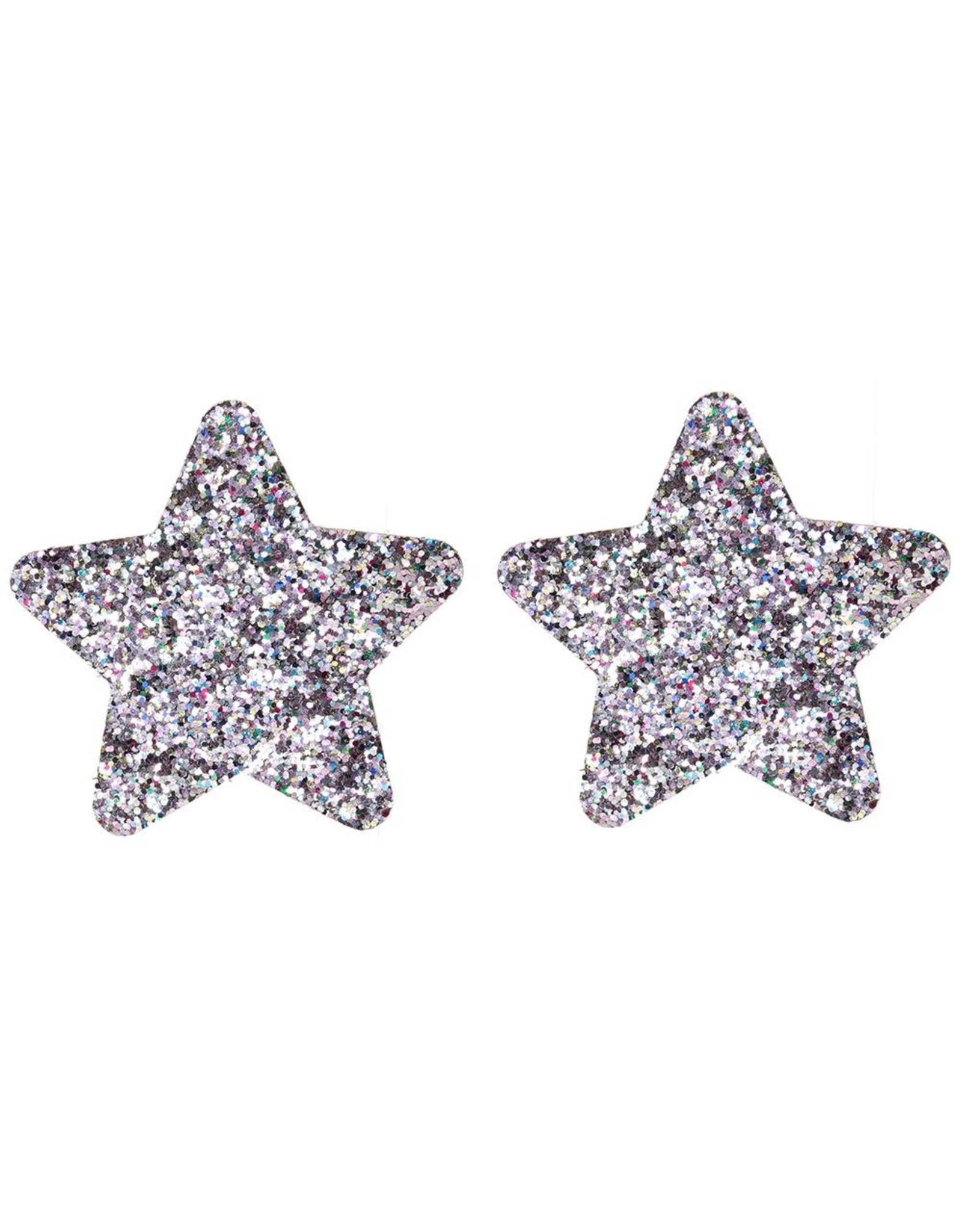 Peekaboos Pride and Rainbow Glitter Stars Nipple Pasties