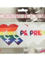 Peekaboos Pride & Hearts Venus Nipple Pasties