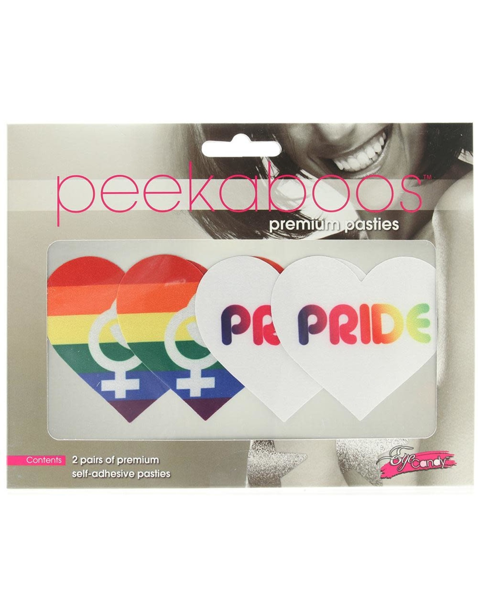 Pride & Hearts Venus Nipple Pasties - SensationO