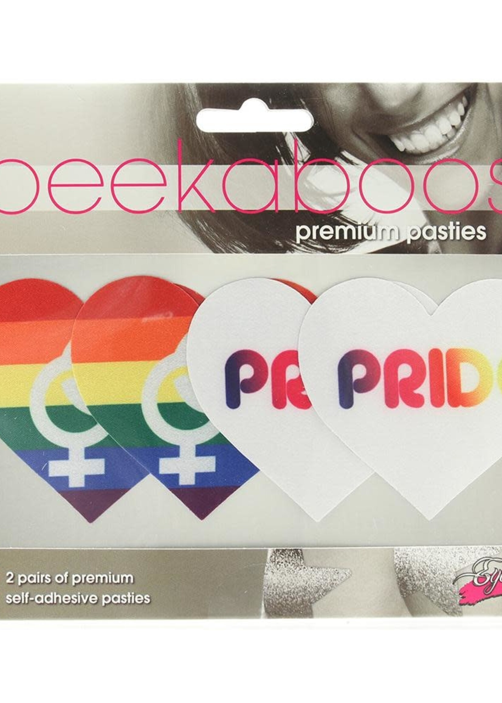 Peekaboos Pride & Hearts Venus Nipple Pasties