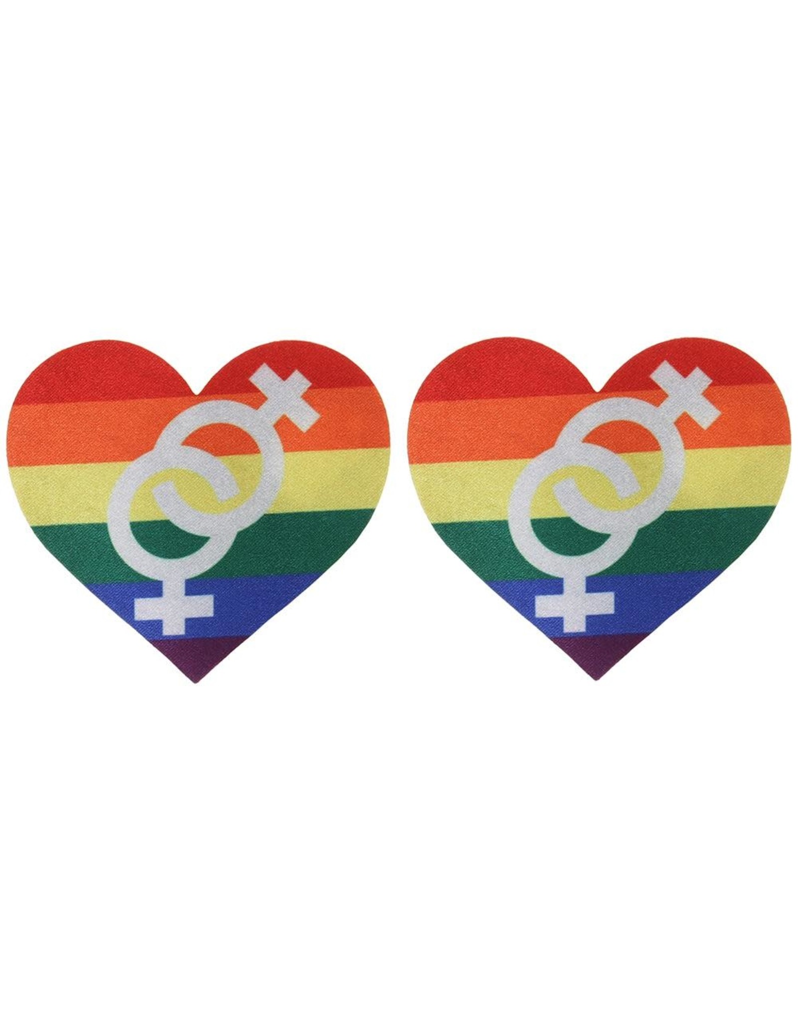 Peekaboos Pride & Hearts Venus Nipple Pasties