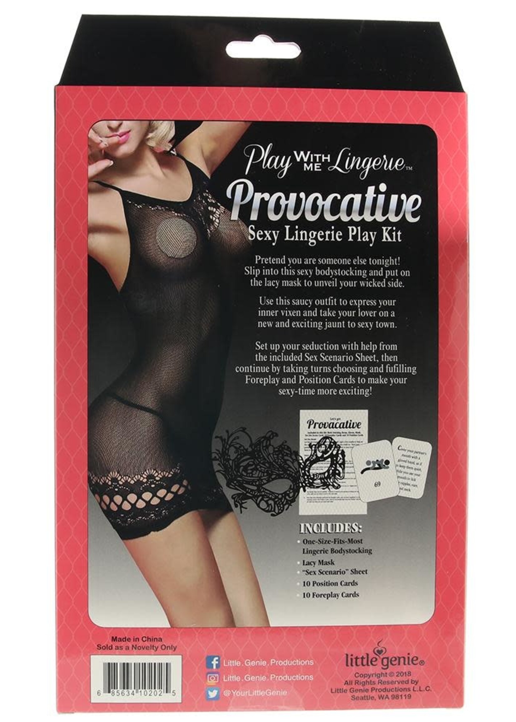 Little Genie Play With Me Provocative Sexy Lingerie Play Kit