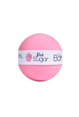 The Bath Bomb Co Bath Bomb Mini - Pink Sugar - 95g - Strawberry, Cotton Candy & Vanilla