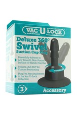 Doc Johnson Vac-U-Lock Deluxe 360 Swivel Suction Plug