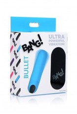 XR Brands Bang! Bullet with Remote - Blue