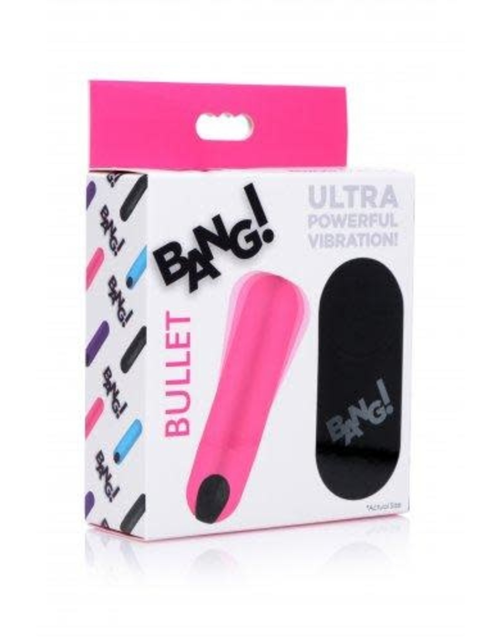 XR Brands Bang! Bullet with Remote - Pink