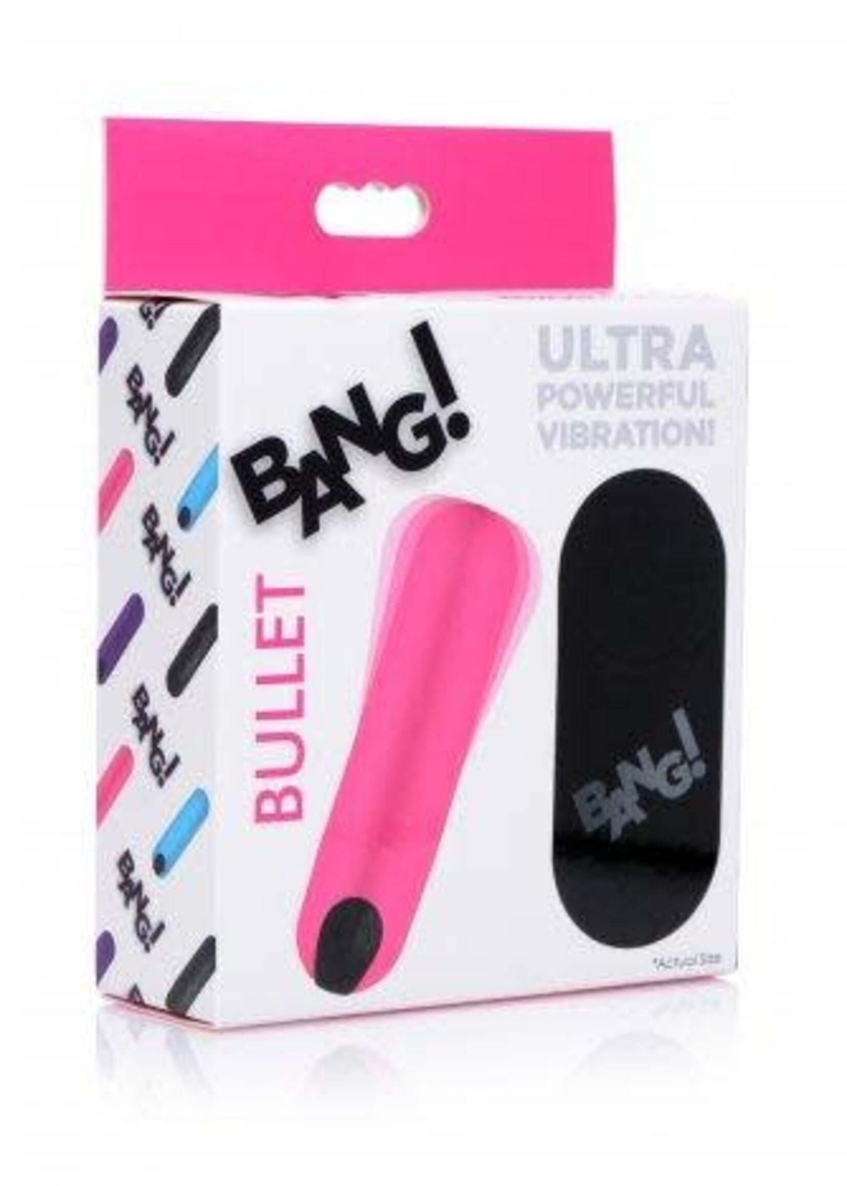 XR Brands Bang! Bullet with Remote - Pink