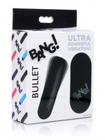 XR Brands Bang! Bullet with Remote - Black