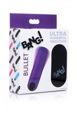 XR Brands Bang! Bullet with Remote - Purple