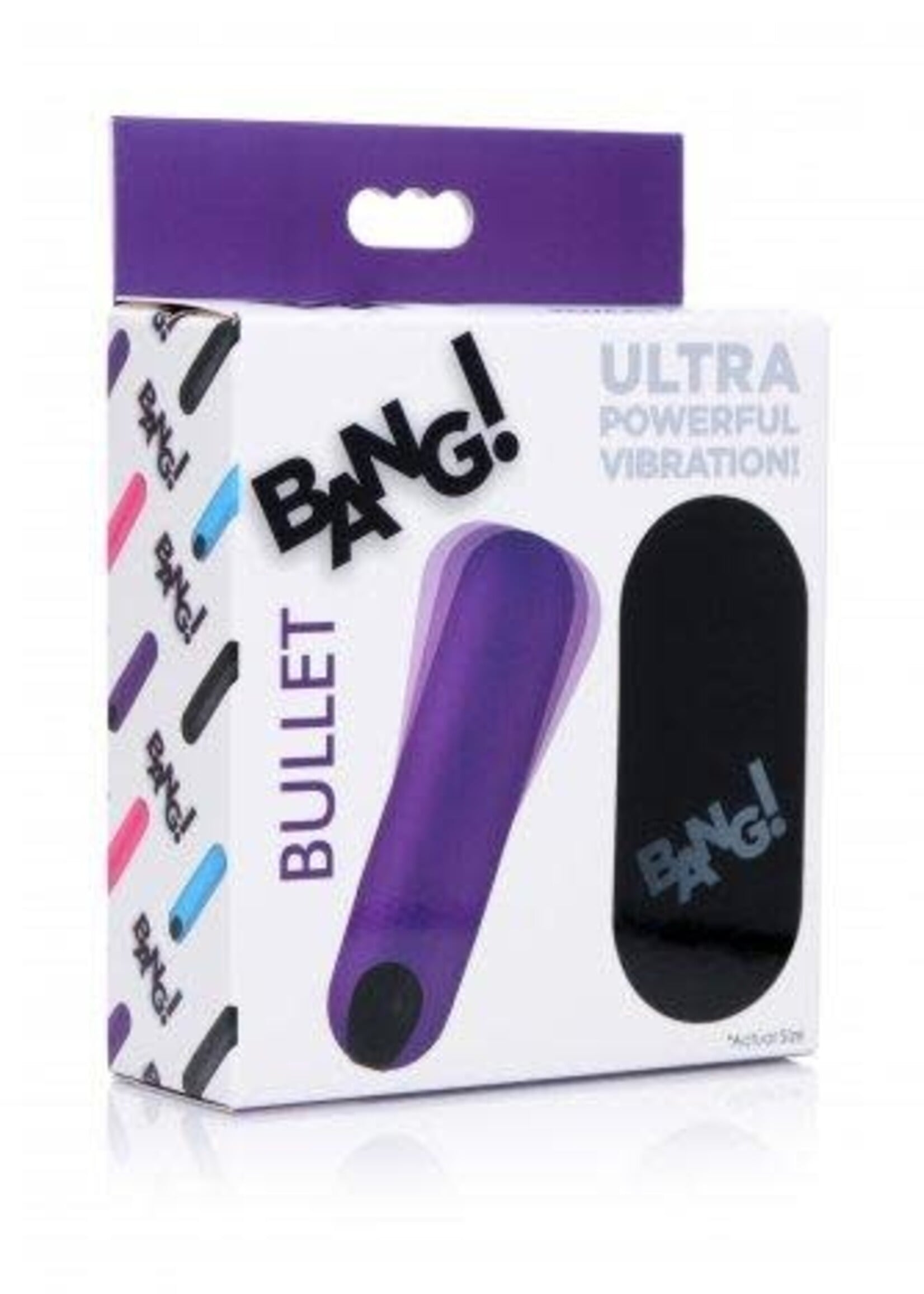 XR Brands Bang! Bullet with Remote - Purple