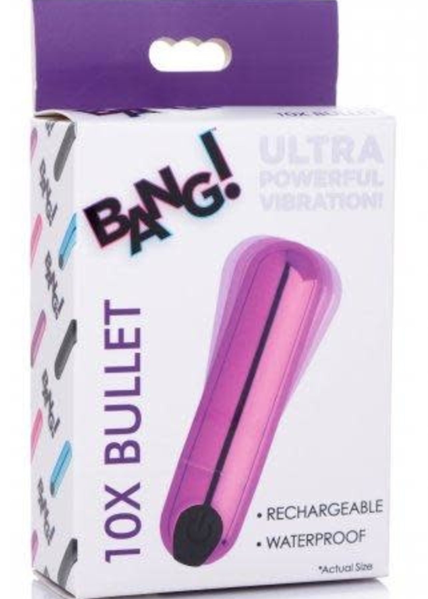 XR Brands Bang! 10x Bullet - Purple