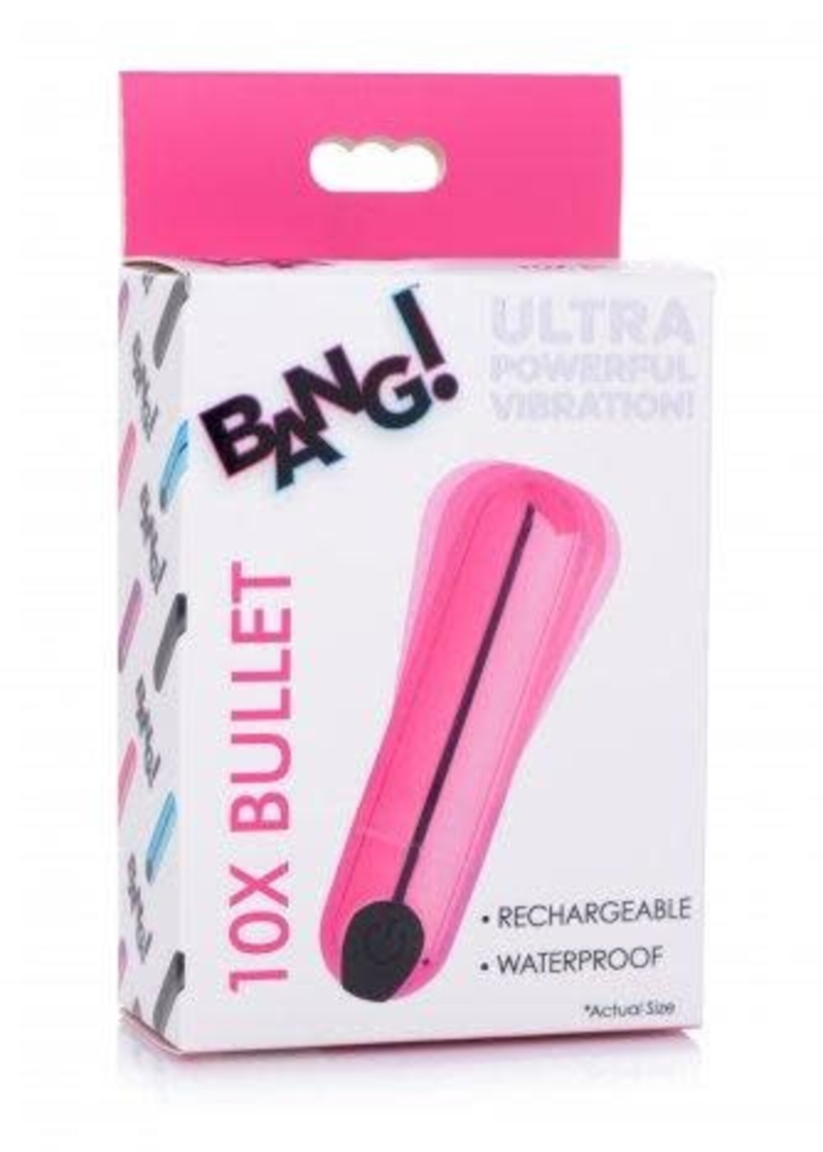 XR Brands Bang! 10x Bullet Pink