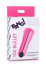 XR Brands Bang! 10x Bullet Pink