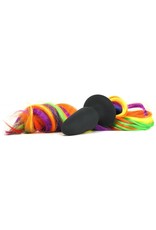 NS Novelties Unicorn Tails - Silicone Butt Plug - Rainbow