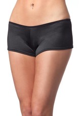 Coquette Lycra Booty Shorts - Black - OSXL