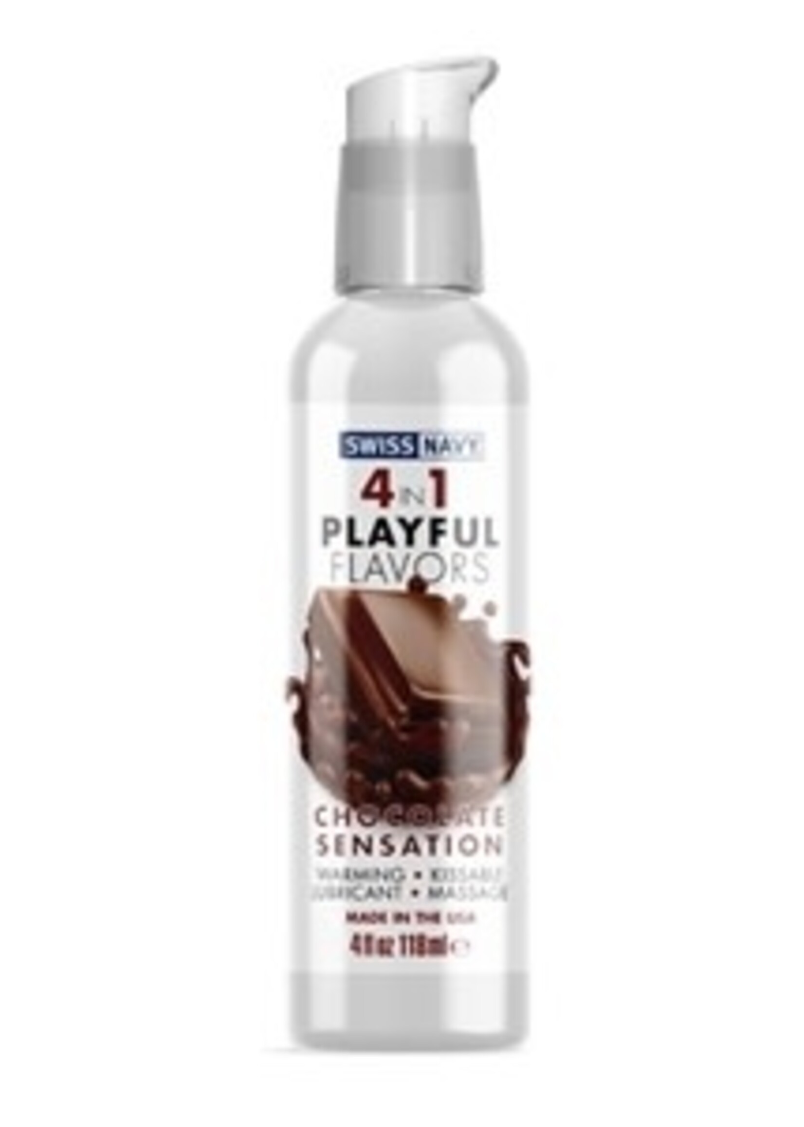 Swiss Navy Swiss Navy - 4 in 1 Chocolate  Sensation - 4 oz