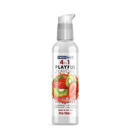 Swiss Navy Swiss Navy - 4 in 1 Strawberry/Kiwi Sensation - 4 oz