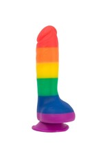 BMS Factory Addiction - Justin 8" Dildo - Rainbow