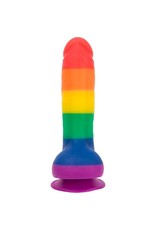 BMS Factory Addiction - Justin 8" Dildo - Rainbow