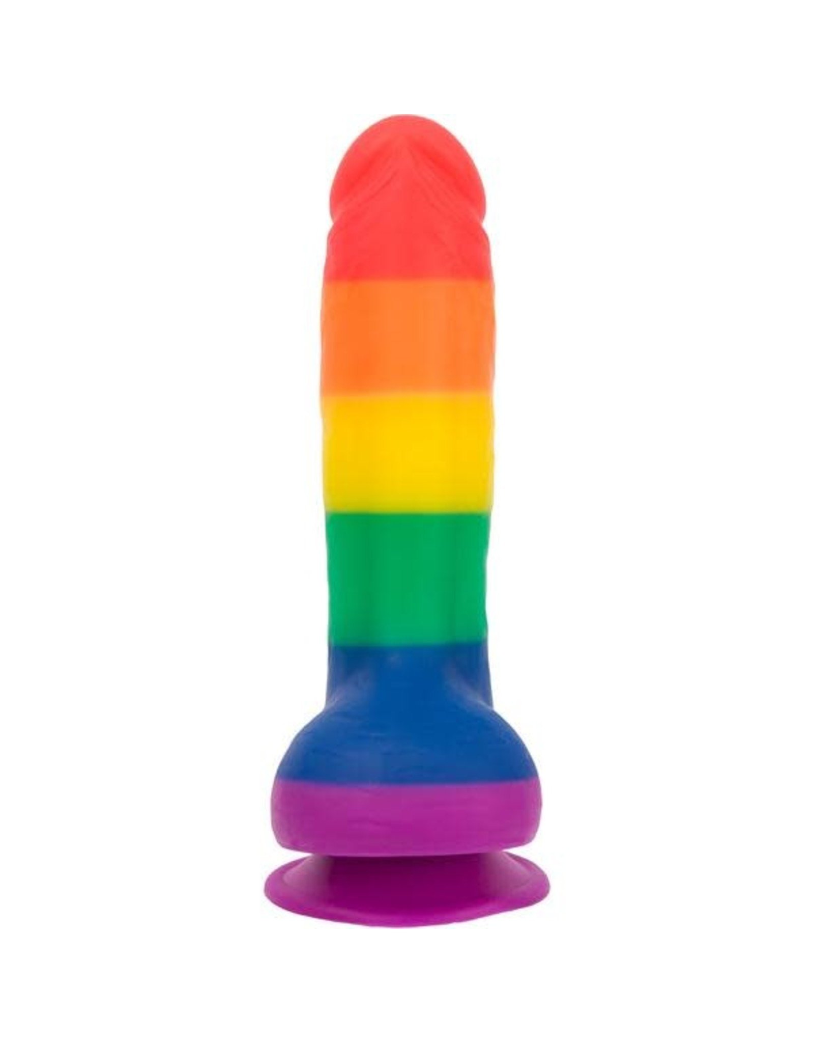 BMS Factory Addiction - Justin 8" Dildo - Rainbow