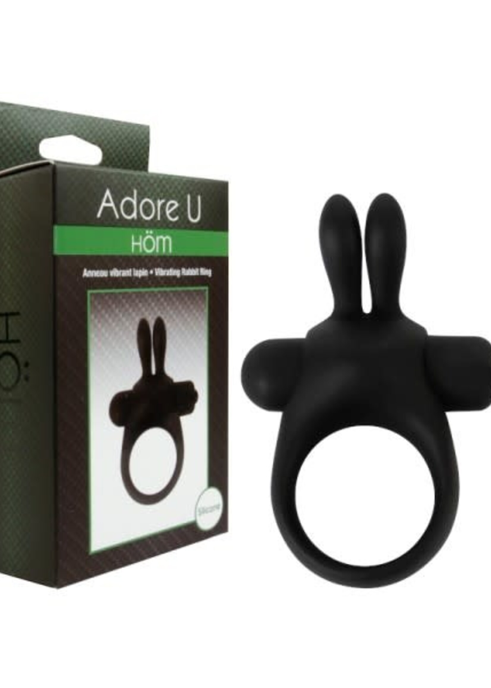Adore U Adore U Hom - Vibrating Rabbit Ring