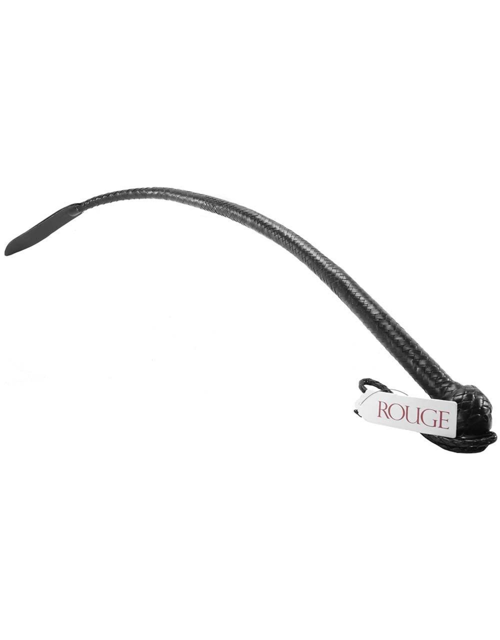 Rouge - Black Leather Devil's Tail Whip