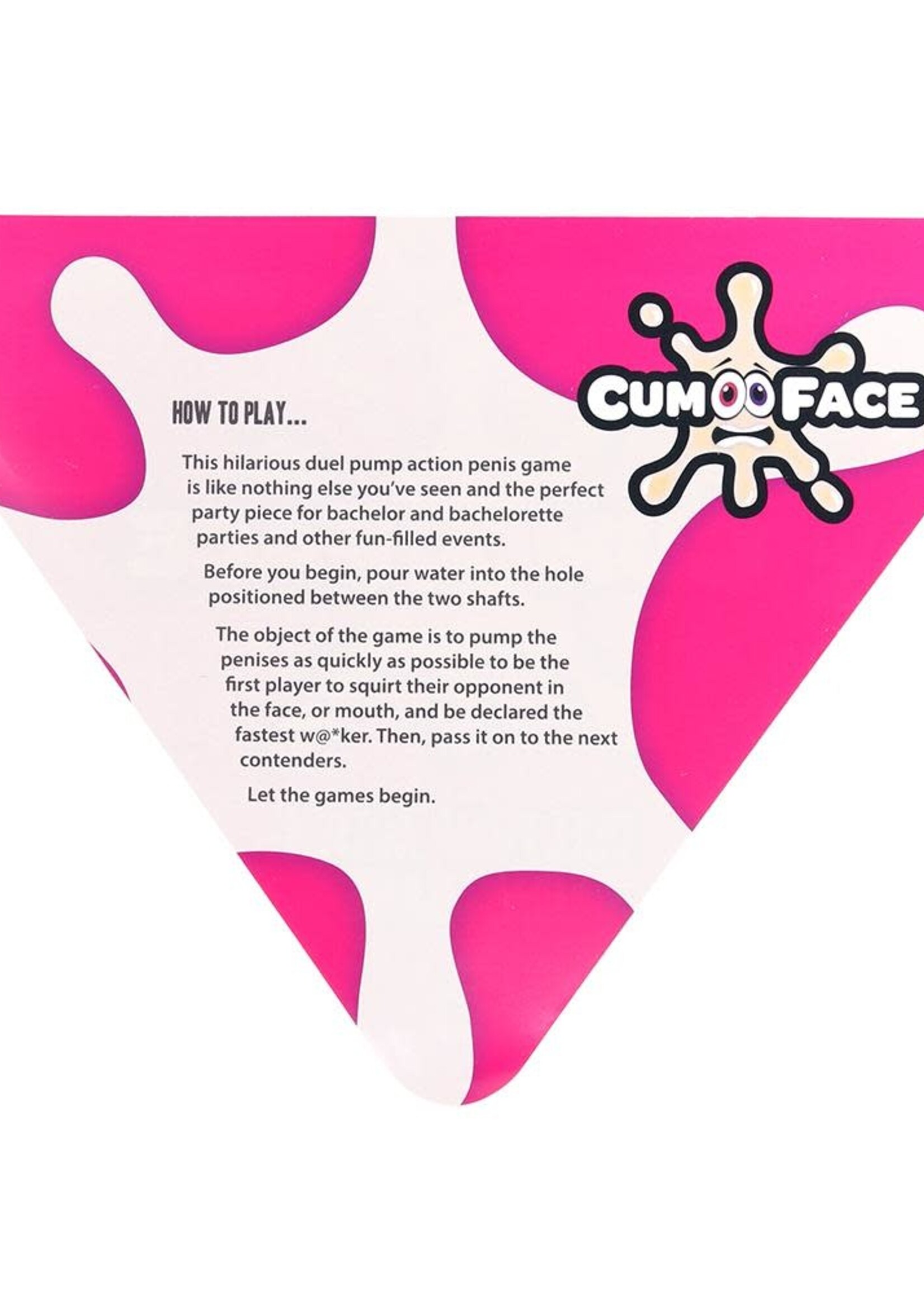Cum Face Dual Pump Action Penis Game