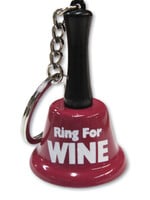 Ozze Creations Bell Keychain - Ring For Wine
