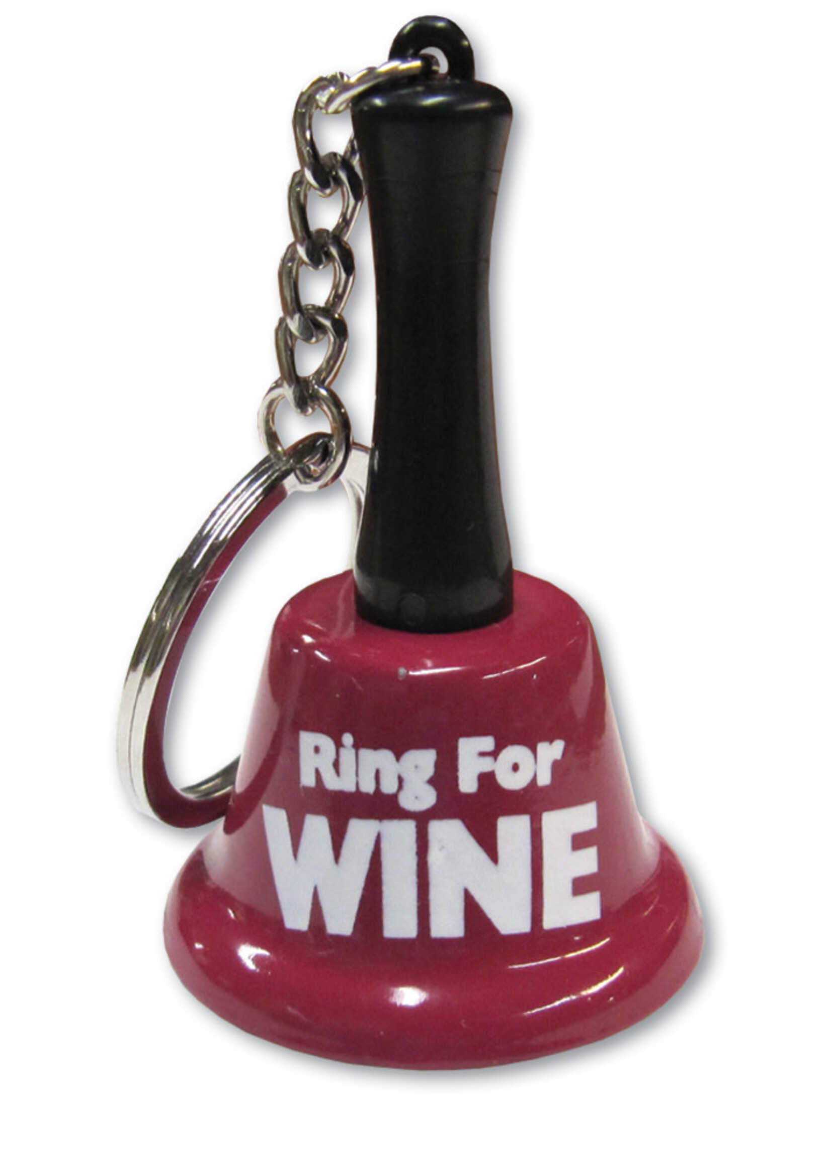 Ozze Creations Bell Keychain - Ring For Wine