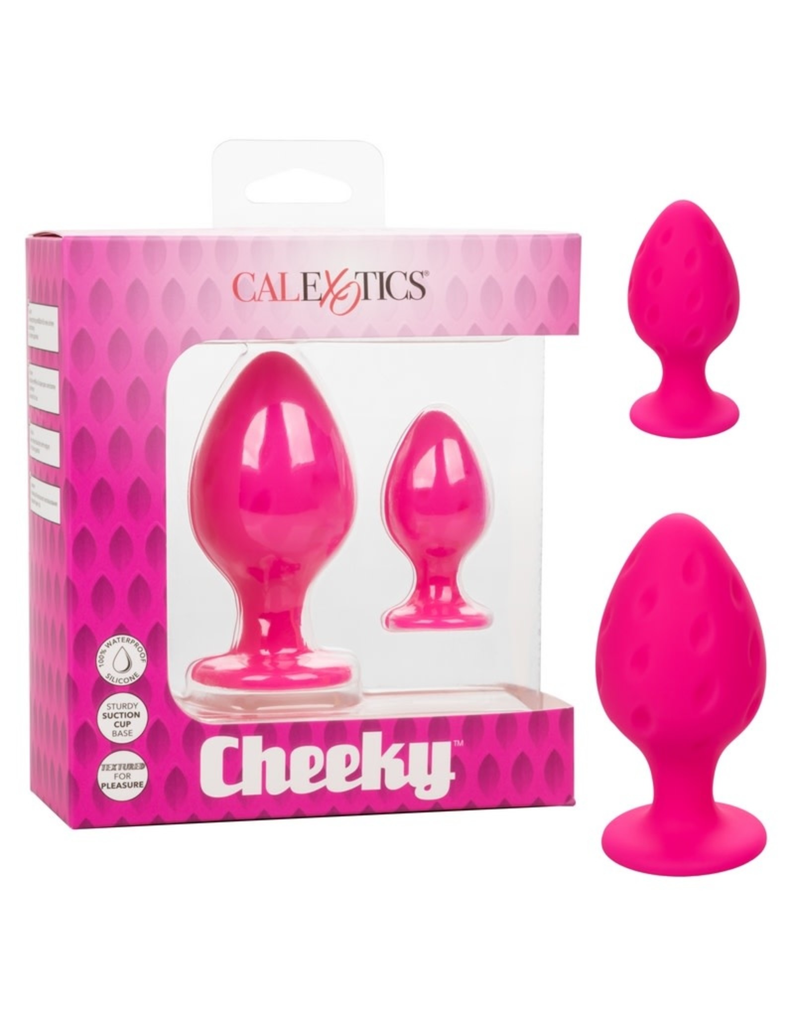 Calexotics Calexotics - Cheeky Butt Plug Set (pink)
