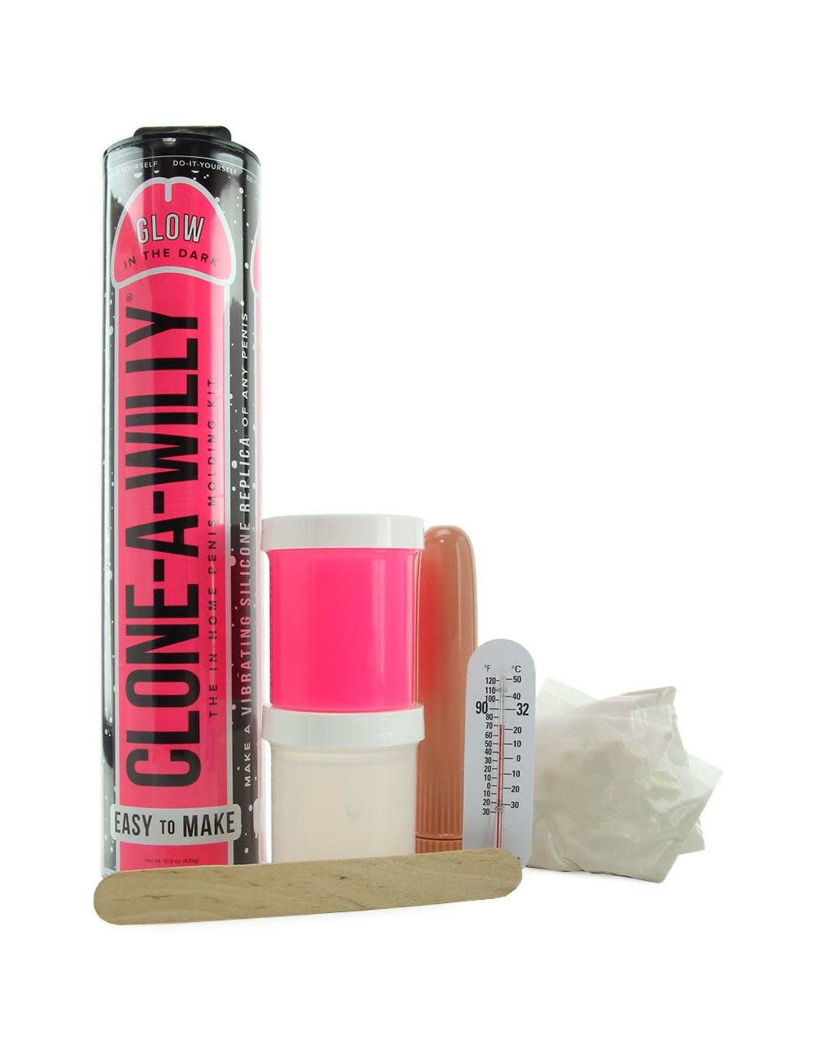 Empire Labs Clone-A-Willy - Glow in the Dark & Vibrating - Pink