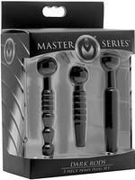 Dark Rods - 3 Piece Penis Plug Set