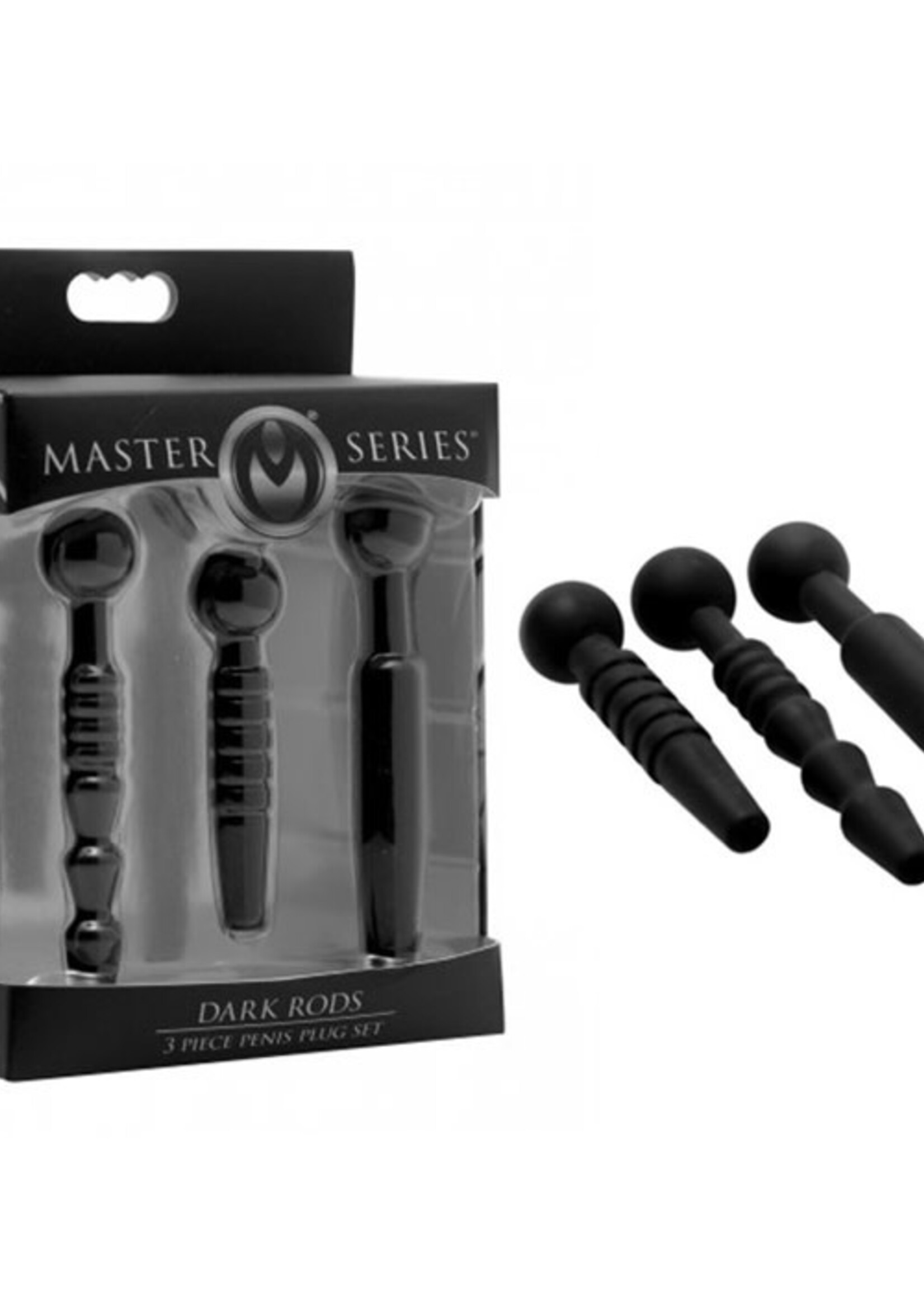 Dark Rods - 3 Piece Penis Plug Set