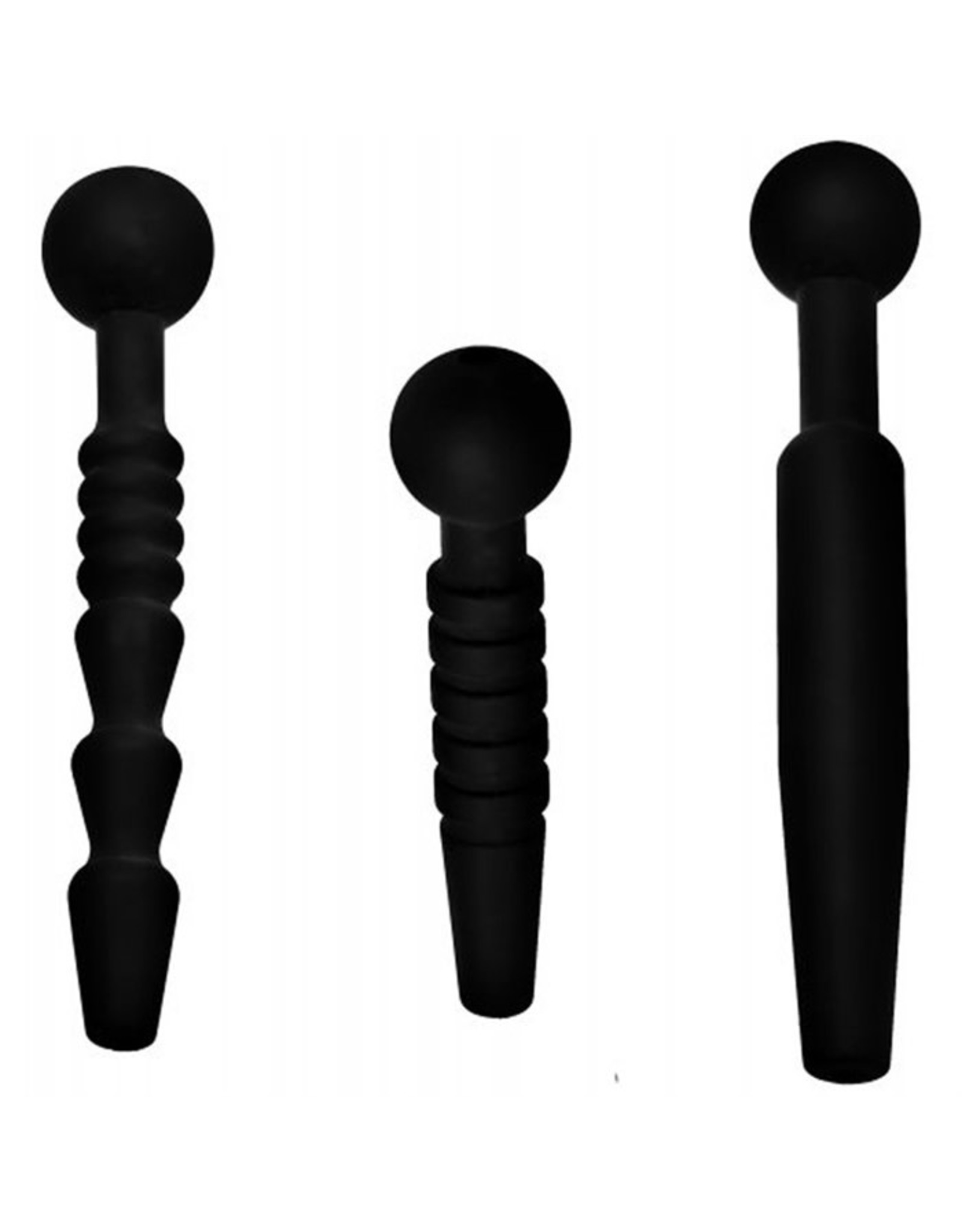 Dark Rods - 3 Piece Penis Plug Set