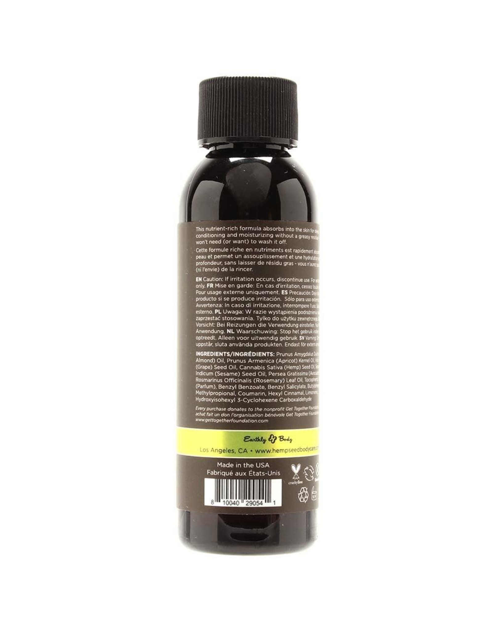 Earthly Body Earthly Body - Massage Oil - Beach Daze - 2 oz