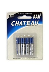 Chateau AAA - 4 Pack Batteries