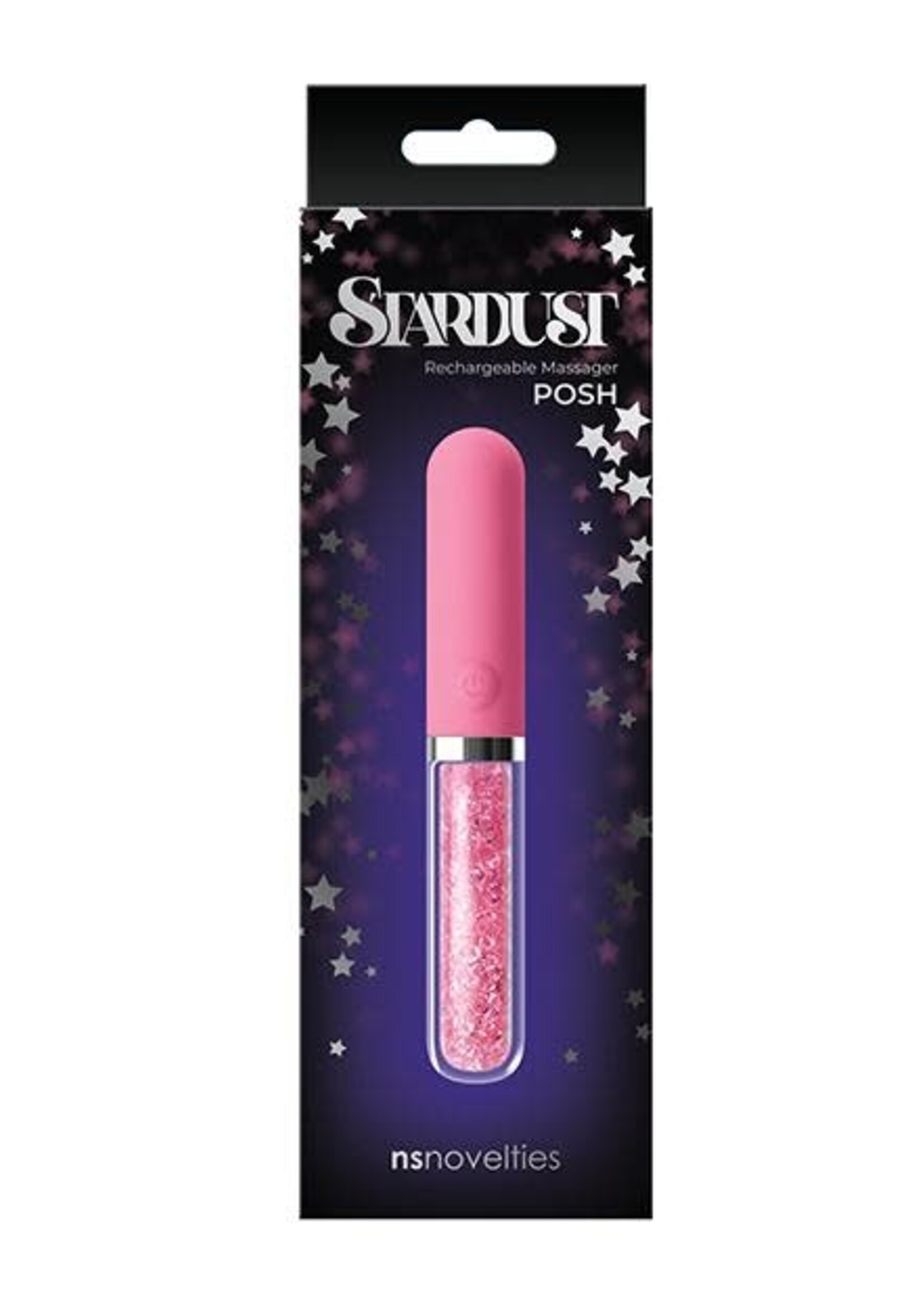 Stardust - Posh Glass Vibrator - Pink