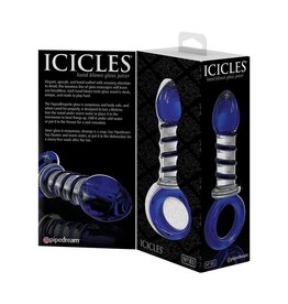 Icicles - Hand Blown Glass Juicer - No. 81