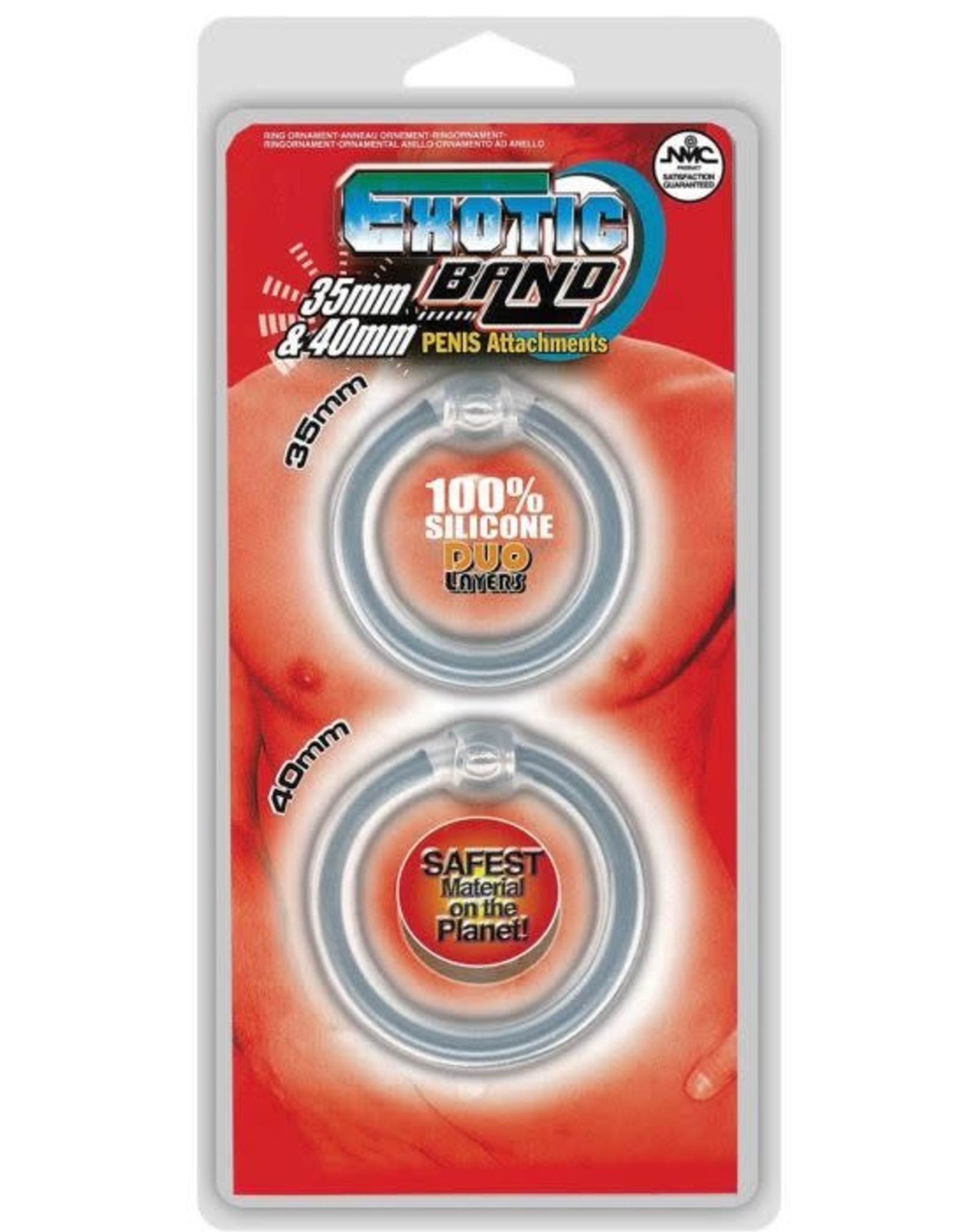 Exotic Band Penis Attachments 100% Silicone