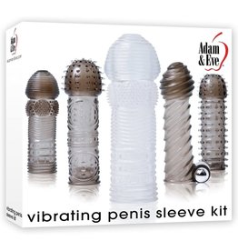 Adam & Eve Adam & Eve - Vibrating Penis Sleeve Kit