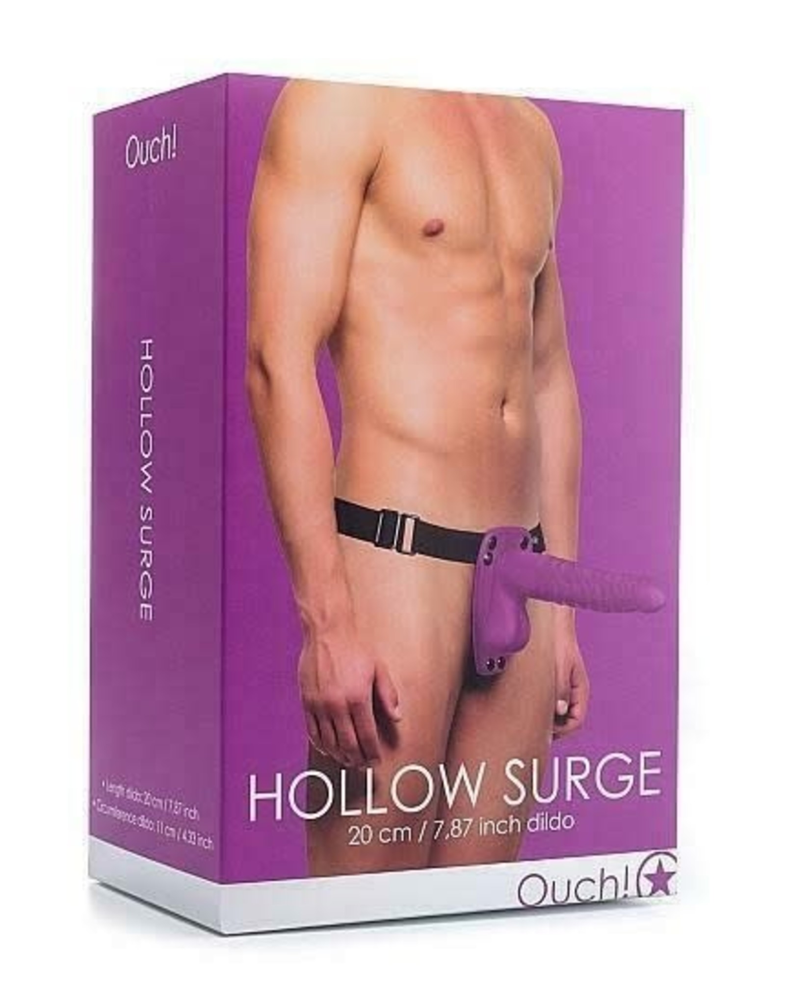 Ouch! - Hollow Surge Strap-On (purple)