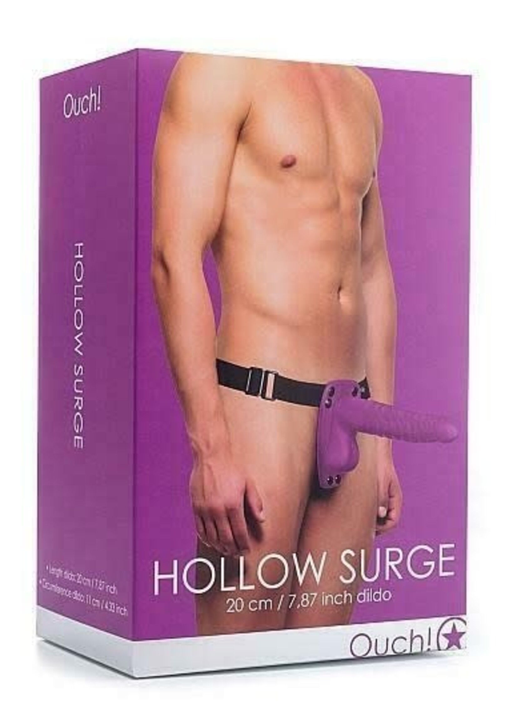 Ouch! - Hollow Surge Strap-On (purple)