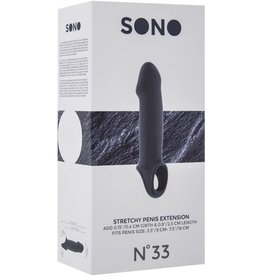 Sono - No. 33 Stretchy Penis Extension (black)