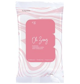 Classic Brands CG - Oh Zang Biodegradable Feminine Cleansing Wipes with Stimulant