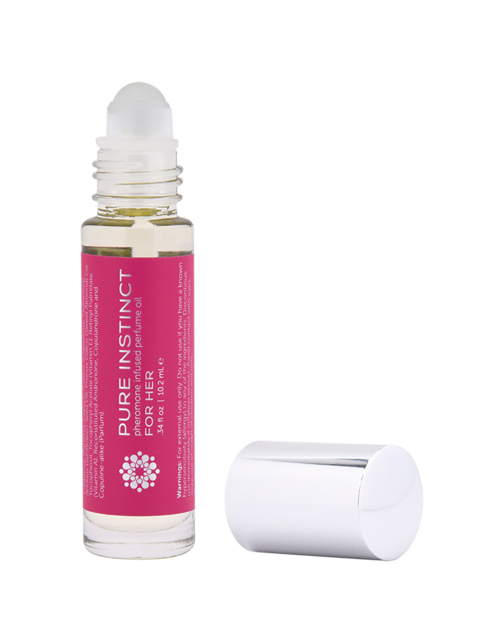 Pure Instinct -  Pheromone Infused Perfume Oil - Roll on - For Her