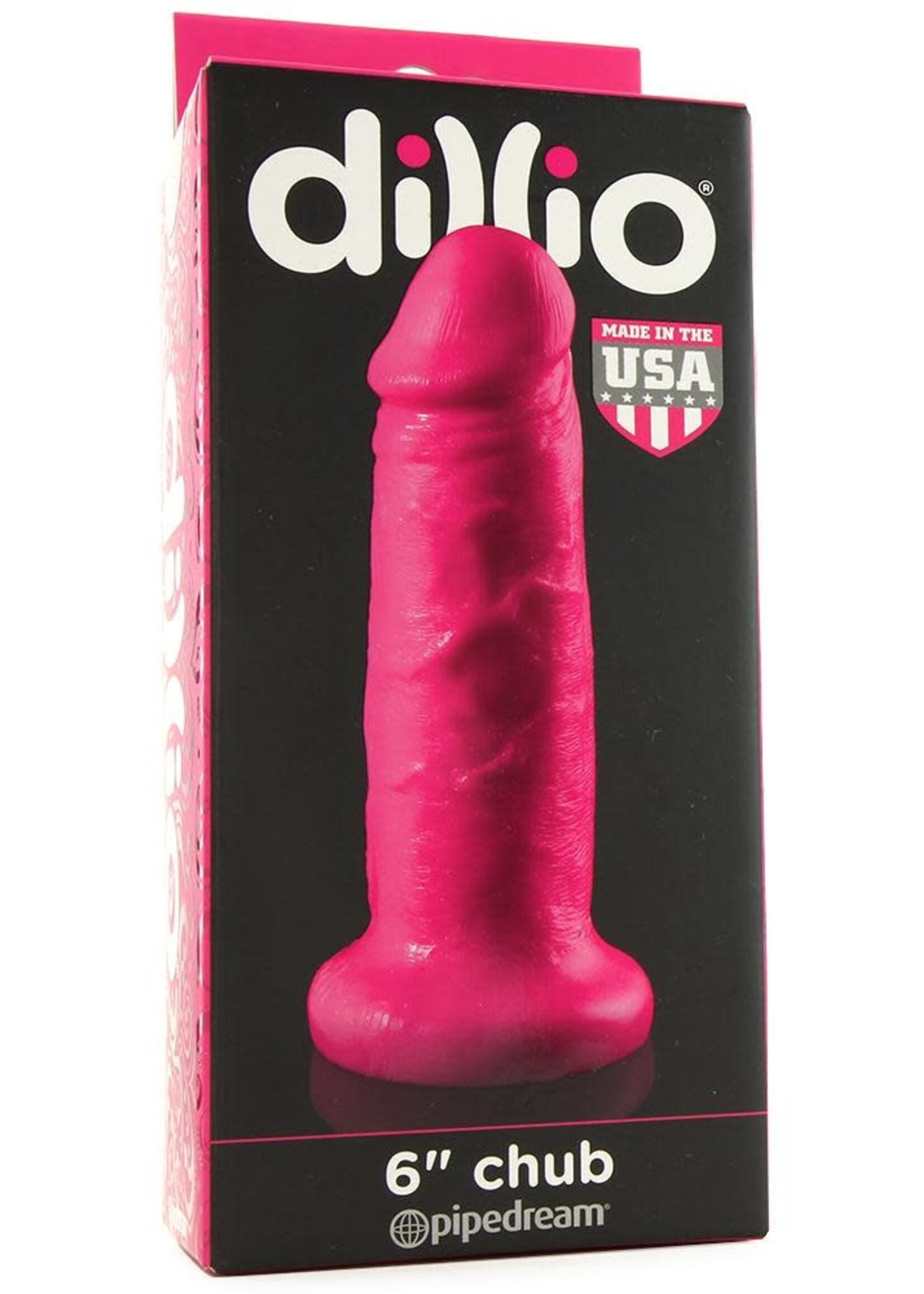 Pipedream Dillio - 6 Inch Chub - Pink